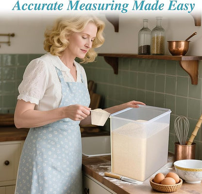 Vtopmart 9.5L 2 Pack Extra Large Flour Sugar Storage Containers