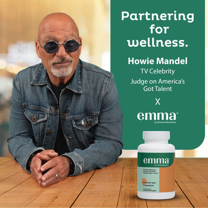 Emma Gut Health Doctors Endorsed Supplement - 60 Capsules - Relief from Gas and Bloating, Repairs Leaky Gut with Magnesium, Berberine, Vitamin D, Quercetin & More - Gut Health & Colon Cleanse Formula