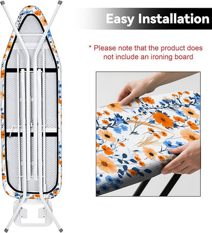 Floral Ironing Board Cover, Standard Size Cotton Iron Board Covers