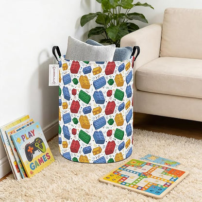 QUEENLALA Large Storage Basket, Laundry Hamper/Bathroom/Home Decor/Collapsible