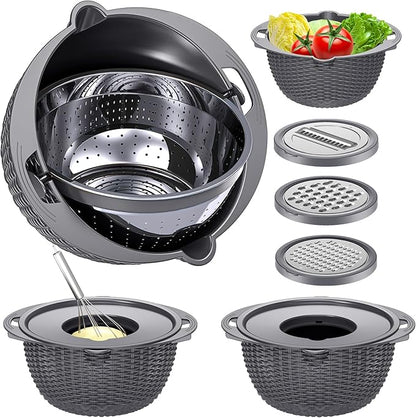 4-1 Colander with Bowl Set