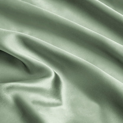 Ersmak Sage Green Satin Fabric by The Yard, 60" Wide Shiny & Soft Charmeuse Silky Satin Fabric for DIY Craft, Wedding Decorations, Sewing, 10 Yard