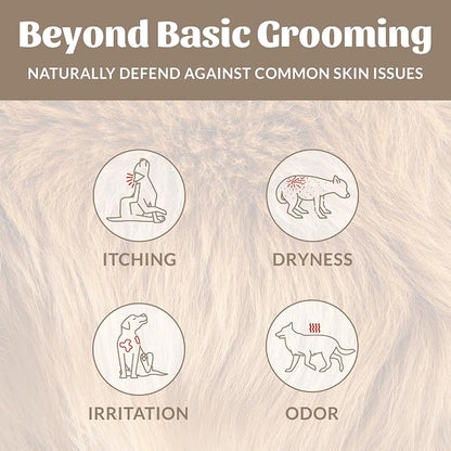 Skout's Honor Probiotic Pet Shampoo & Conditioner with Avocado Oil & Omega-3s, 97% Natural, Paraben & Sulfate-Free, Cruelty-Free, 16oz, Dog of The Woods, 2-Pack