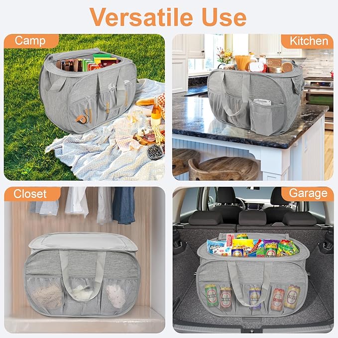 2 Pack Collapsible Laundry Baskets