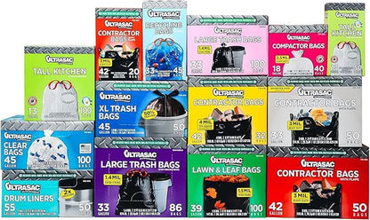 Ultrasac 18 Gallon Compactor Bags