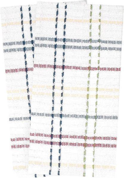 Ritz Royale Collection 100% Combed Terry Cotton, Highly Absorbent, Checked