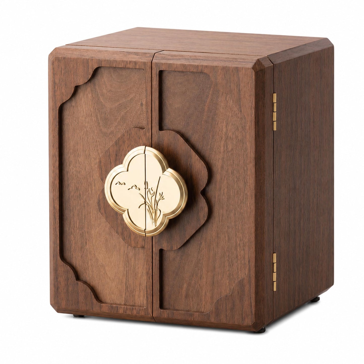 Black Walnut Jewelry Box for Women ,Jewelry Storage Case for Necklaces, Rings, Earrings,Watches - Ideal Gift for Wife, Mom, Daughter, Bride, Mother's Day, Valentine's Day, Anniversary, Wedding