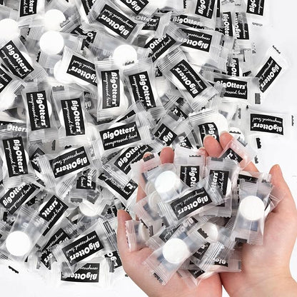 BigOtters 200PCS Compressed Towels, D isposable Face Towels