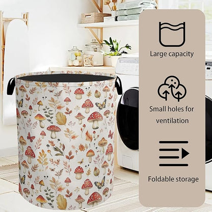 Cute Mushroom Laundry Hamper