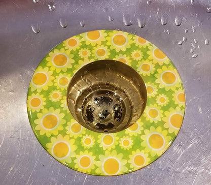 Handy Housewares 5.25" Diameter Decorative Designer Pattern Kitchen Sink