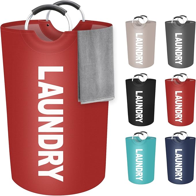 StorageRight 115L Large Laundry Basket, Laundry Hamper, Dirty Clothes Hamper
