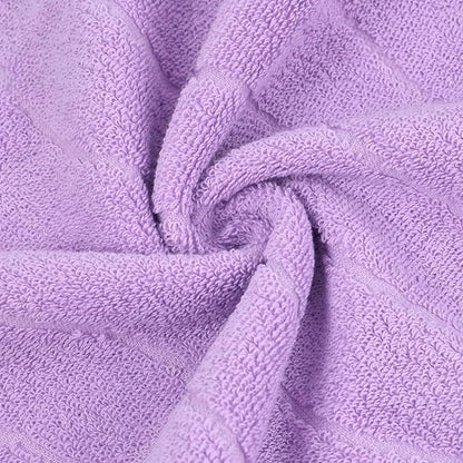 2-Piece Cotton Hand Towels Lavender, Ultra Soft and Highly Absorbent Towels
