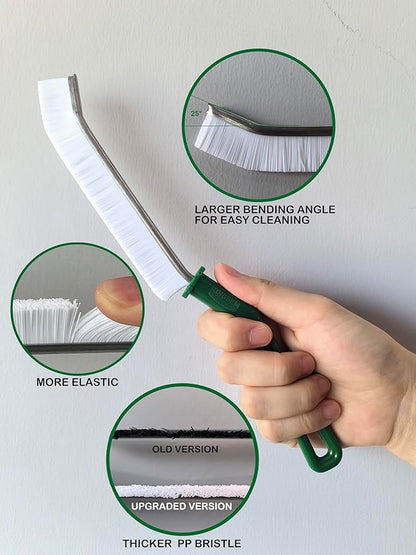 New Crevice Cleaning Brush, Hard-Bristled Washing Brush, Corner Edge Cleaning