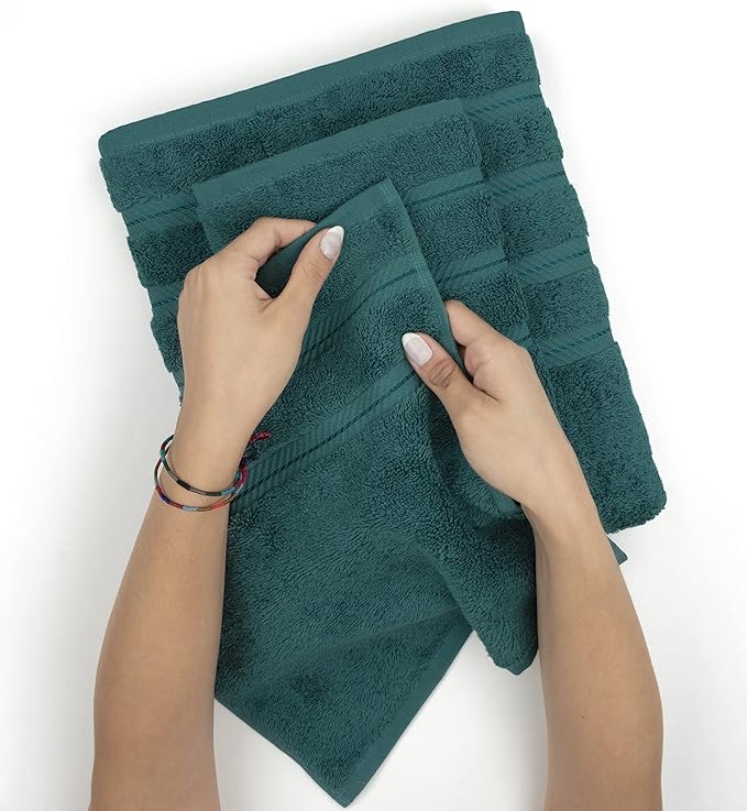 American Soft Linen 35x70 Jumbo Large Bath Towel, 600 GSM 100% Cotton Turkish