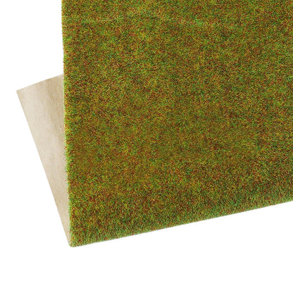 Model Grass Mat, (3pcs, 20"x20"), Model Railway Scenery for Model Scenery