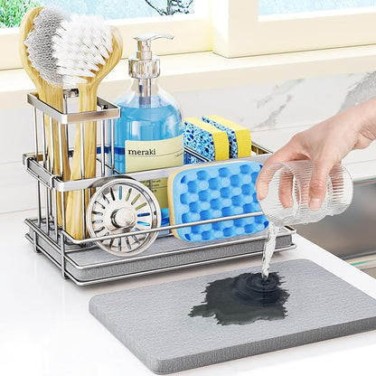 HapiRm Sink Caddy Sponge Holder