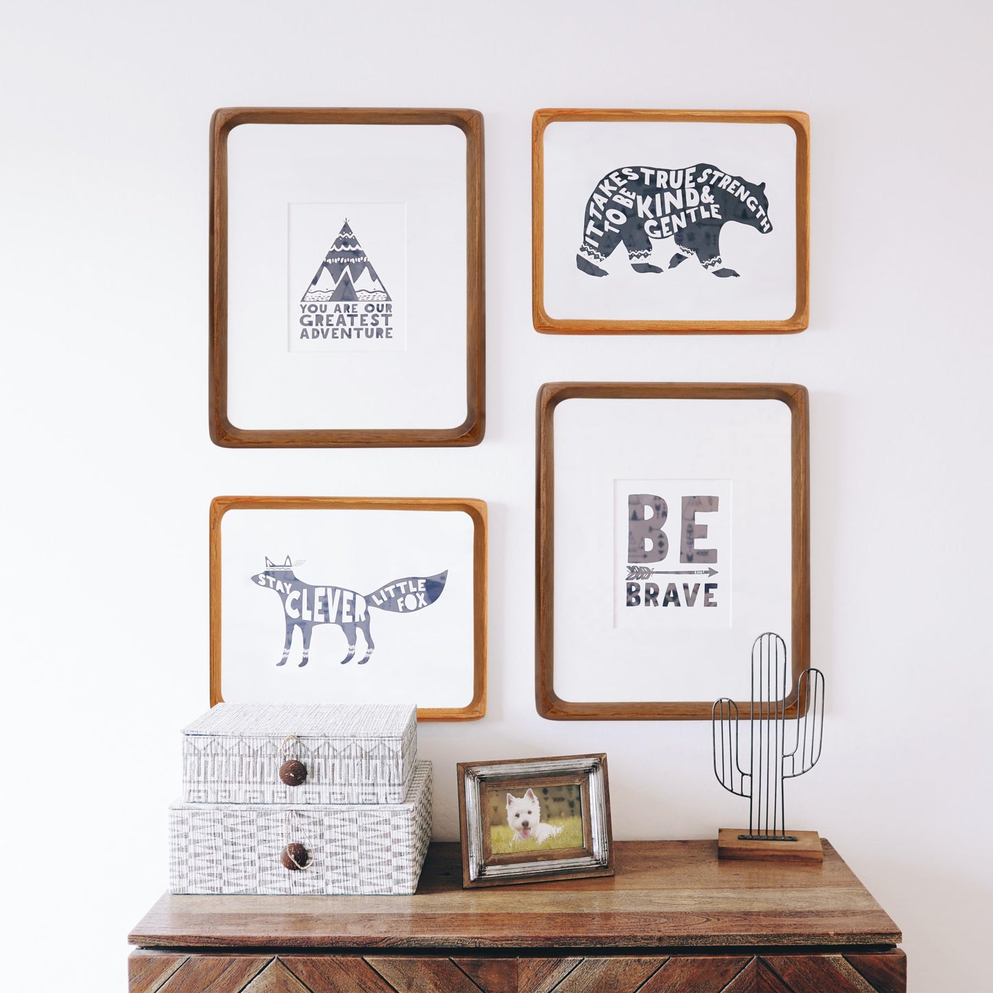 XKIILH 11x14 Picture Frames Walnut Solid Wood with Real Glass Vertical Horizontal Standing Display Photos 5x7/8x10 with Mat or 11x14 Without Mat Lovely Gift for Desk Tabletop Wall Mount H14