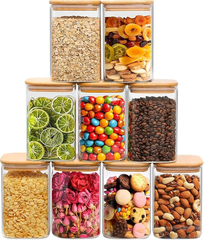 ComSaf 1.2 Qt Glass Storage Containers