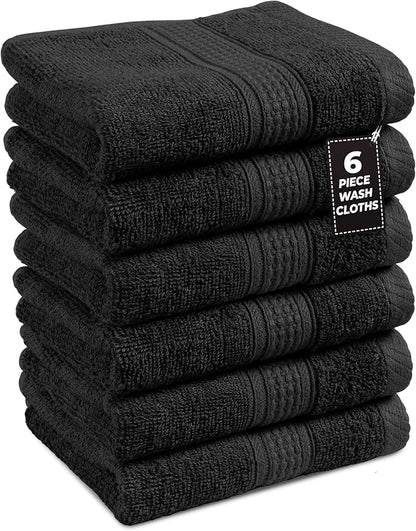 Black Hand Towels for Bathroom
