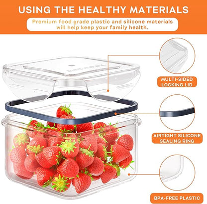 54 PCS Food Storage Containers