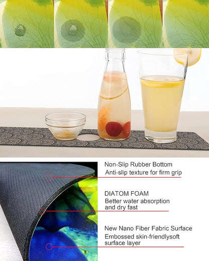 Kitchen Sink Splash Guard Faucet Mat Super Absorbent Fast Drying Mat Sink