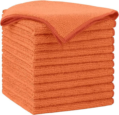 AIDEA Microfiber Cleaning Cloth-12PK, Soft Microfiber Towels