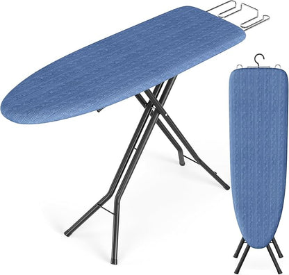SONGMICS Ironing Board, Foldable Iron Board, Height Adjustable up to 35 Inches