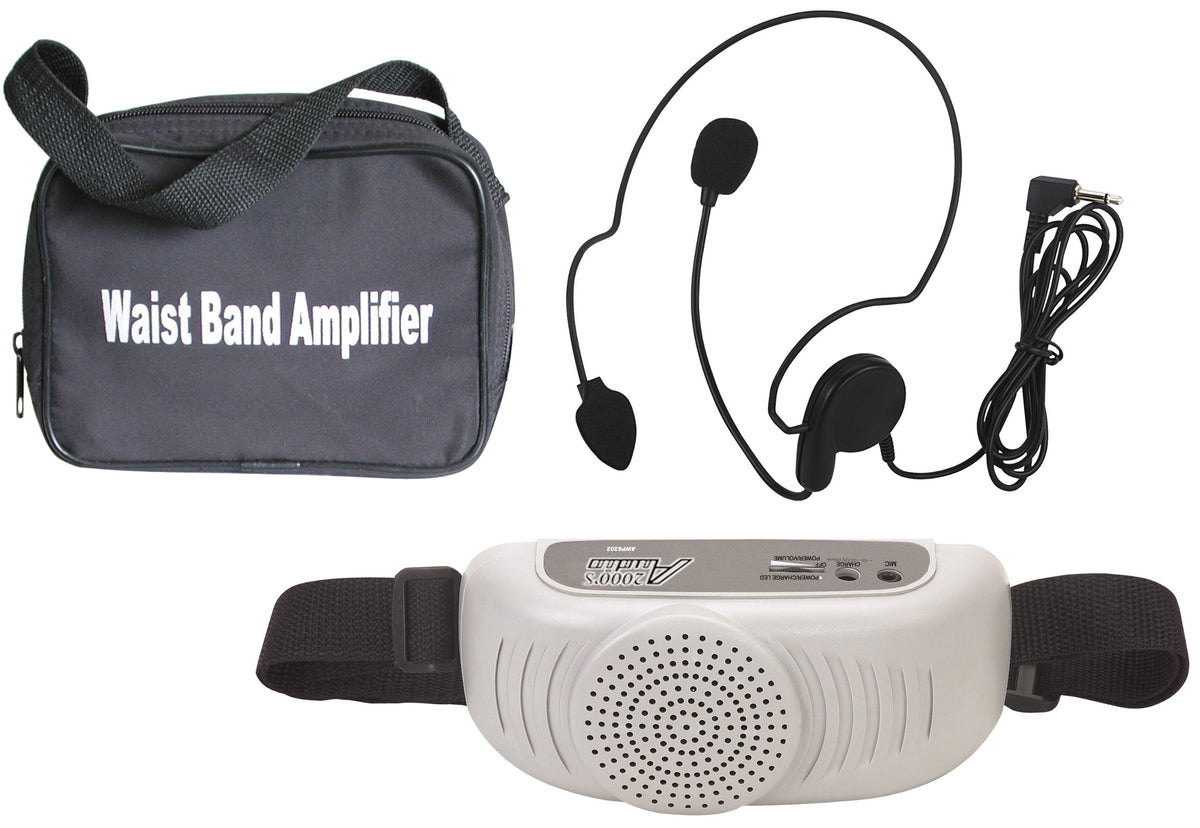Audio2000'S AWP6203 Waist-Band PA System, Beige