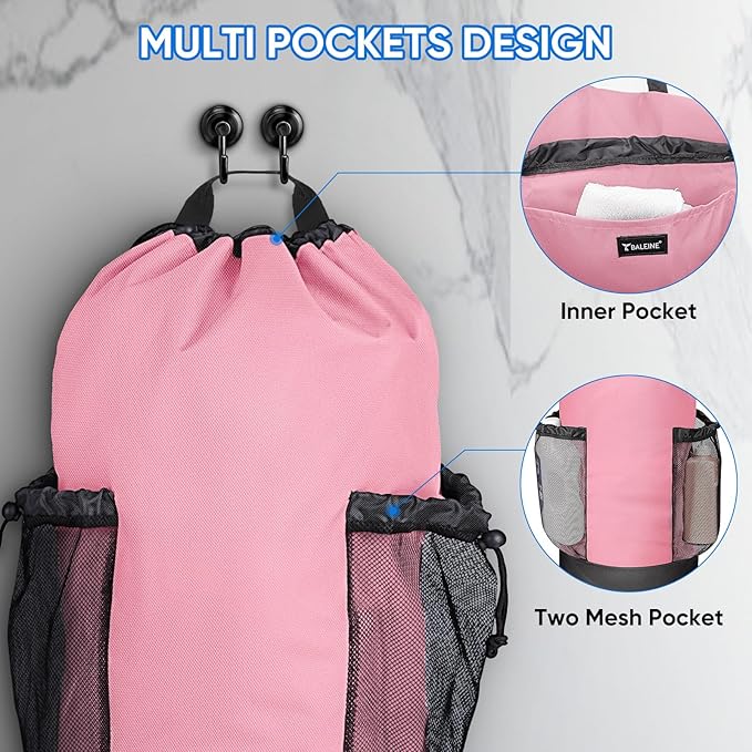 BALEINE 120L Laundry Bag Backpack, 900D Oxford Fabric Large Travel Laundry Bags