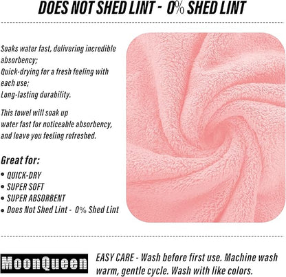 MOONQUEEN 6 Pack Premium Hand Towels