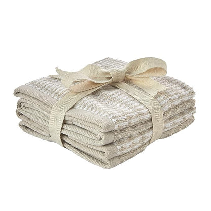 SKL Home Longborough 100% Turkish Cotton Premium 4-Piece Washcloth Set