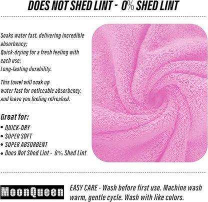 MOONQUEEN 6 Pack Premium Hand Towels