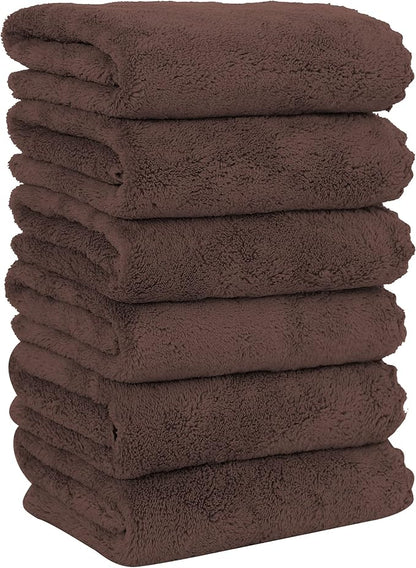 MOONQUEEN 6 Pack Premium Hand Towels