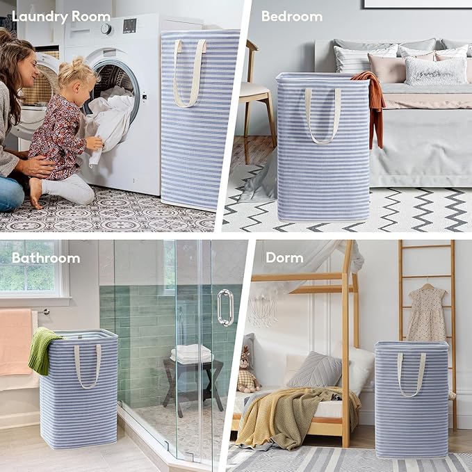 Lifewit 1 Pack Laundry Hamper Large Collapsible Laundry Baskets, Freestanding
