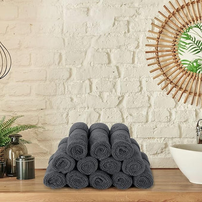 Utopia Towels 12 Pack Premium Wash Cloths Set, 12 by 12 Inches, 100% Cotton