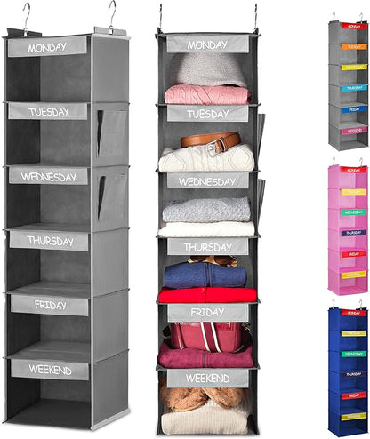Handy Laundry Hanging Clothes Organizer