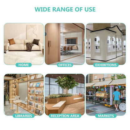 Choowin Foldable Magazine Rack Floor Stand Brochure Display Stand Literature Display Rack Holder Bamboo Wood Magazine Rack for Home Office Retail Display Exhibitions Trade Show Portable 5 Pockets