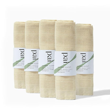 Pai Skincare - The Aileron Exfoliating Organic Muslin Cloth | Natural,