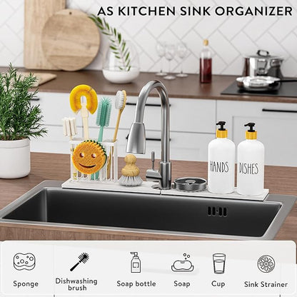 Cisily White Diatomite Faucet Mat