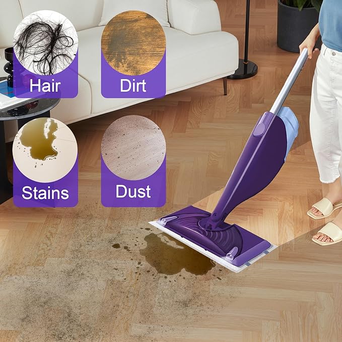 Mopping Pad Refill for Wet Jet Mop, Disposable Multi Surface Wetjet Hardwood