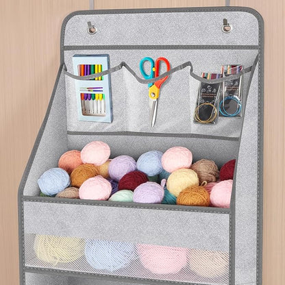 Univivi 5-Shelf Door Storage Over Door Hanging Organizer