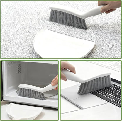 Mini Broom and Dustpan Set, Hand Broom