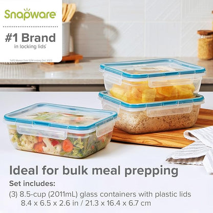 Snapware Food Storage Containers, Rectangular | Leakproof & Airtight | BPA-Free