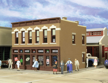 Walthers Trainline Gemini Building 931-806 HO Scale Model Railroad - Structure Assembled Model