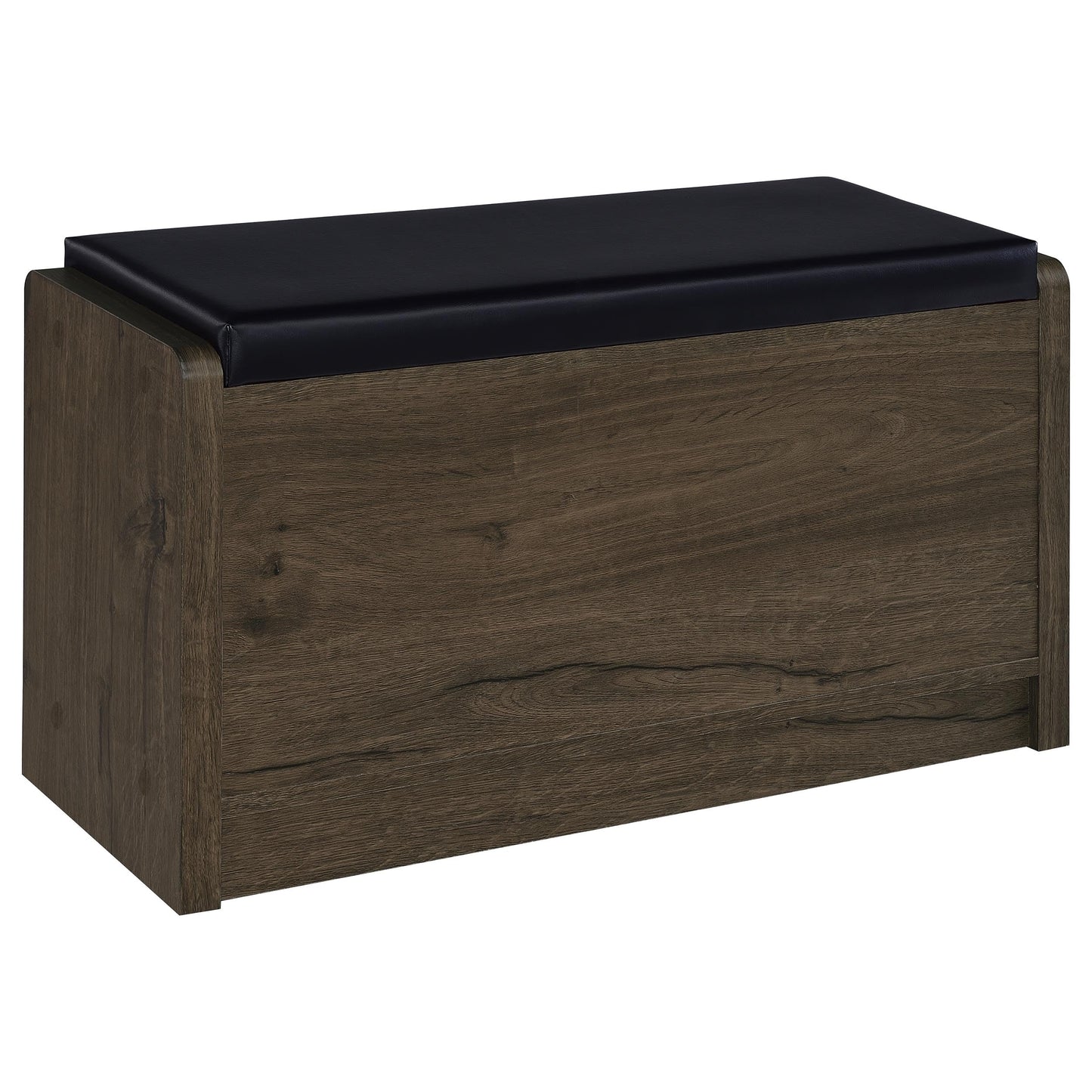 Coaster Home Furnishings - Arrington - Engineered Wood - Storage Bench with Pull-Out Drawer, Adjustable Shelf and Open Compartment - Entryway & Living Room- Smoked Oak Finish - 910321