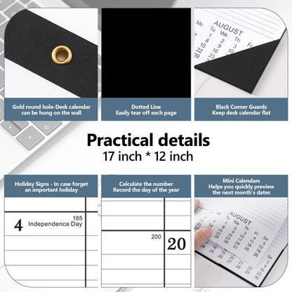 Desk Calendar 2026,January 2026 to June 2027,2026 Desk Calendar- 12x17",Calendar 2026-2027 as Office Calendar,Teacher 2026 Calendar (2 PACK)