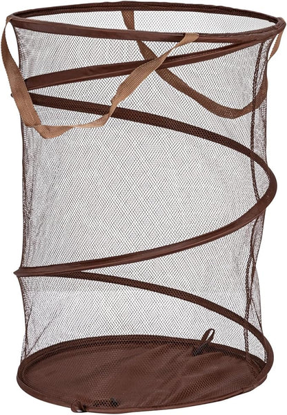 Household Essentials Pop-Up Mesh Laundry Hamper