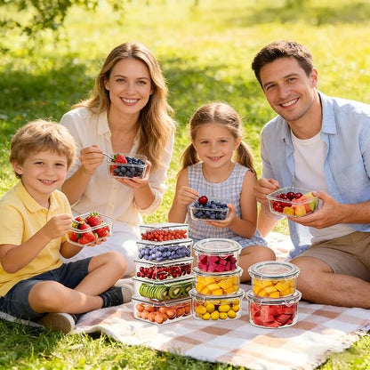 52 Pcs Food Storage Containers