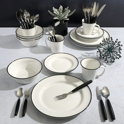 Gibson Home 74 Piece Kitchen in a Box Pots and Pans Cookware, Plates and Bowls Dinnerware, Cutlery Knife Block, Flatware Utensils, Tools & Gadgets, Storage, Glasses Set