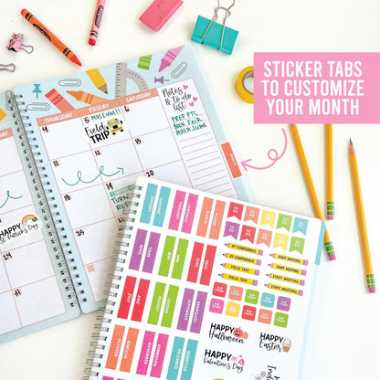 Hadley Designs Teacher Planner 2025-2026 – Lesson Planner Book for Teachers Must Haves, Undated Teacher Planners, Lesson Plan Notebook, Homeschooling Planners, Teachers Appreciation Gifts